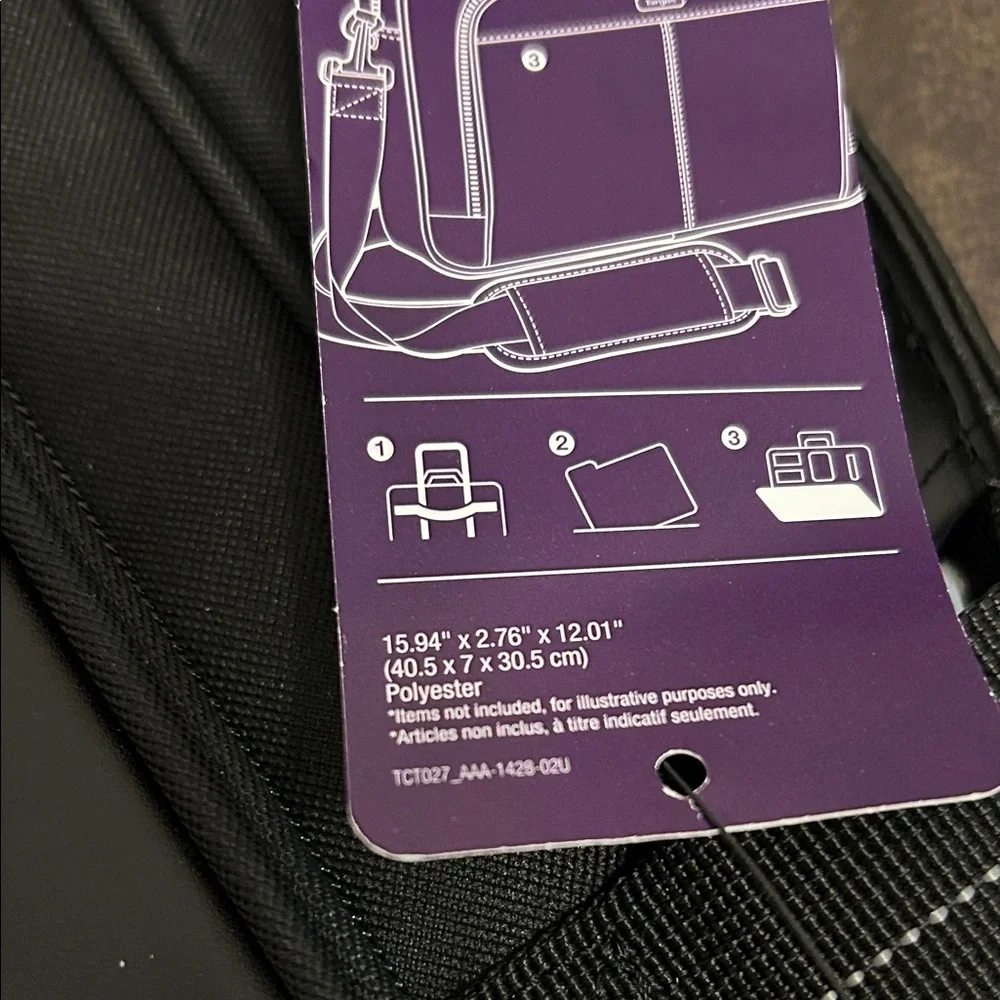 Targus Classic Black Laptop Bag - Picture 3 of 3